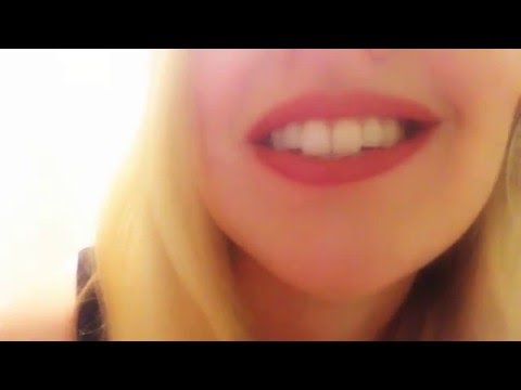 ASMR Silly Little Inaudible Whisper | Close Up  with Some Mouth Sounds