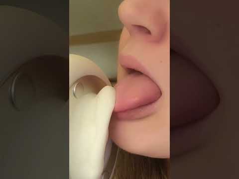 ASMR relaxing ear licking #mouthsounds #sleep