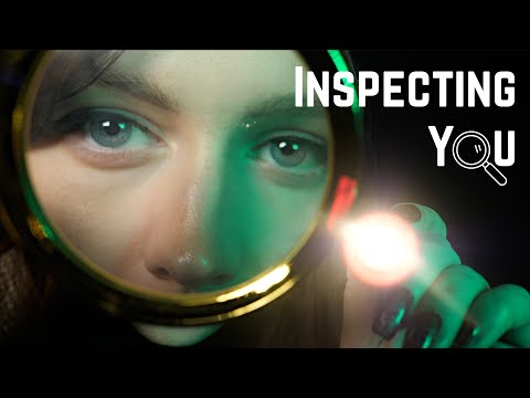 Detailed Face Inspection ASMR *Personal Attention Random Triggers*