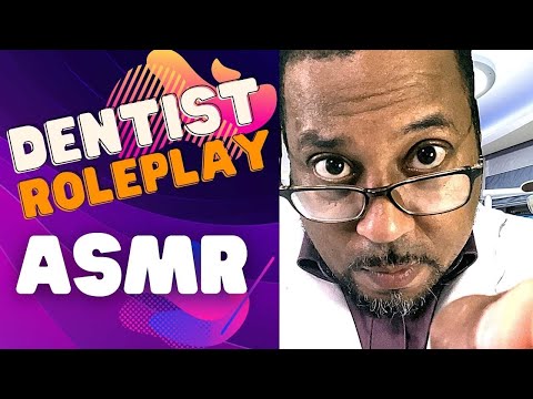 ASMR Dentist Check Up CAVITY Filling Role Play | Dentist Cleans teeth Roleplay Exam with WHITE NOISE