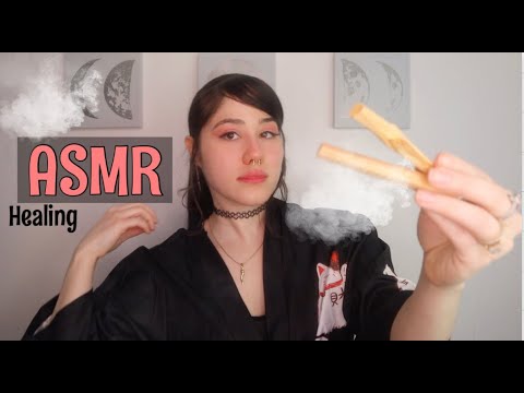 ASMR: Smoke Therapy + Crystal Healing 💎 Very Relaxing