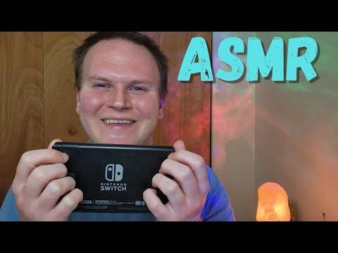 ASMR🎮Video Game Store Roleplay With Switch!🎮 (Explaining, Soft Spoken, Tracing)
