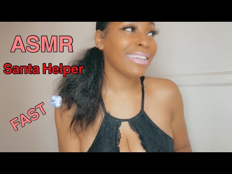 ASMR | Fast Santa Helper What you want for Christmas Role play