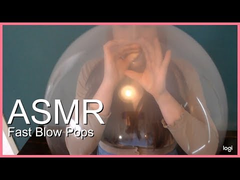 ASMR Fast Blow to Pops