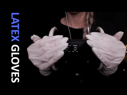 ASMR | Latex gloves | Sleep, Study, Meditation, Tingles | 3Dio