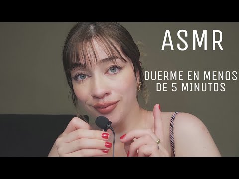ASMR Duerme en MENOS DE 5 MINUTOS 💤 😴 Asmr Argentina
