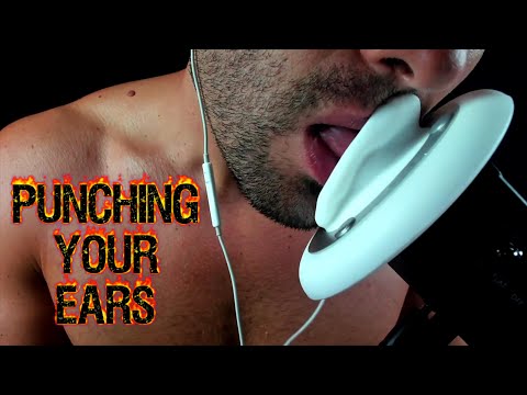 ASMR Layered Tongue Punching Your Ears