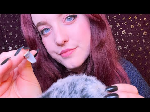 ASMR | Plucking, Scratching and Snipping away Negative Energy | Sleepy Head Massage 💆‍♀️