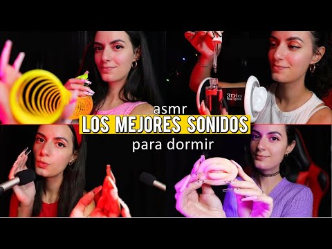 ASMR español LOS MEJORES SONIDOS PARA DORMIR DEL 2023 ❤️ 1 HORA!