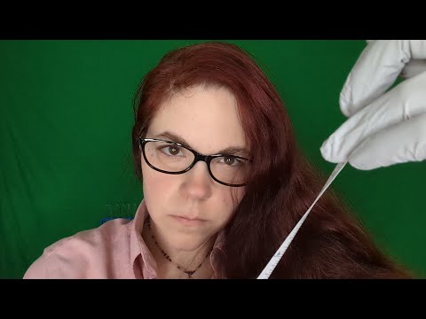 Binaural ASMR Roleplay - Close Ear Sounds - Gloves, Scratching, Measuring, Studying You