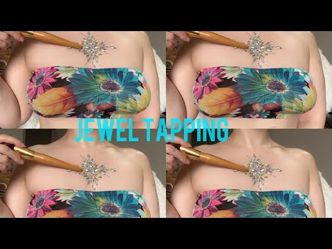 Tapping on my Chest Jewels ASMR 💎