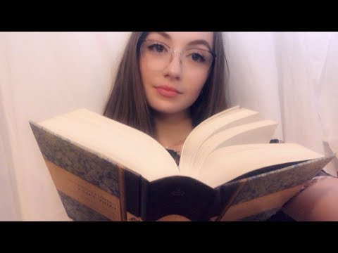 ASMR reading you a bedtime story [GRIMMS' FAIRY TALES](whispers, tapping, page turning)