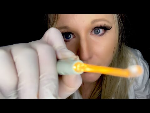 Eye Exam With Lots of Pen Light Roleplay | Up Close | Personal Attention