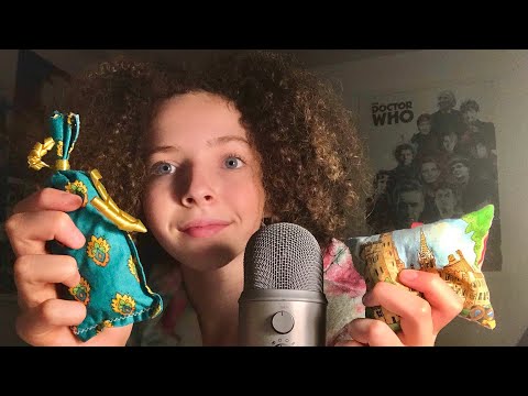ASMR | Playing With Lavender 💐 Filled Bags | CRUNCHY NOISES ‼️