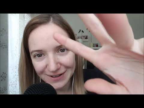 ASMR pure hand sounds and counting you to sleep - three times + mouth sounds