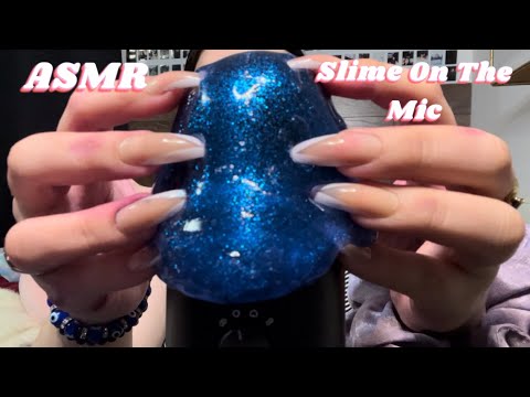 Slime On The Mic Triggers Underwater Sounds ASMR No Talking 25 Minutes