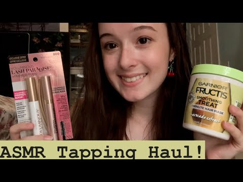 ASMR Tapping Haul! (New hair color!🙈)