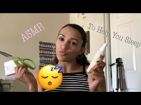 ASMR Triggers to help you sleep! (Tapping, scratching, whispers)❤️