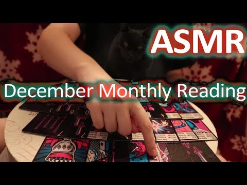 ASMR - December Monthly Reading - Soft Talking, Tarot Cards