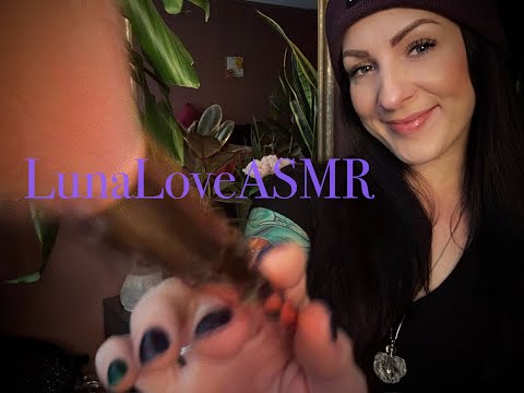 👂🏻🎙️ ASMR Personal Attention, Mouth Sounds, Face & Mic Brushing and Breathy Up Close Whispers 🎙️👂🏻