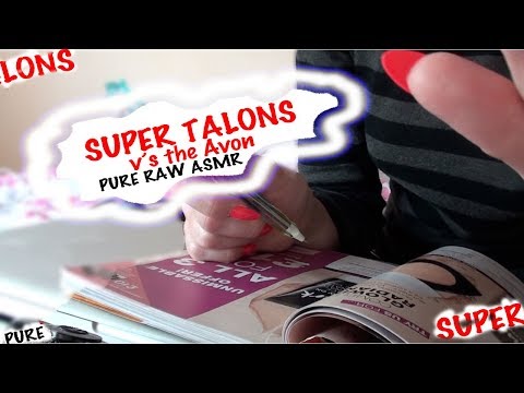 Super talons v's the Avon book and your ASMR online orders. The sleep clinic, my dear zzzzz