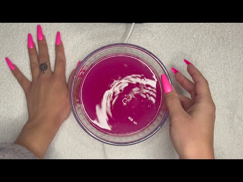 ASMR | Sizzle & Fizzle 🛁💘 | bath bomb sounds, glass tapping, towel scratching | no talking 🤫 | 4K