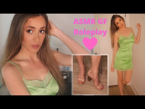ASMR Girlfriend Gets Ready for a Party | painting my toes, heel clicking, soft spoken