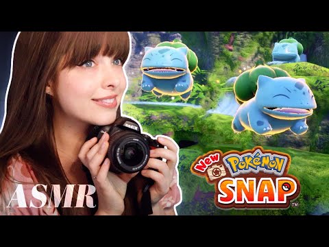 ASMR 📸 Pokemon Snap! 🍃 ~ Let's Photograph Pokemon Together!!!~ •ᴗ• Cozy Whispered Gaming Session!