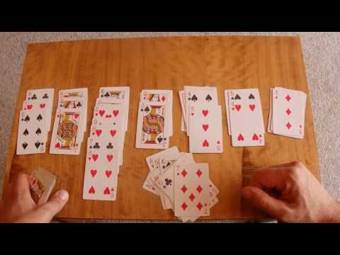 ASMR - Playing Solitaire - Australian Accent - Describing Each Move with a Quiet Whisper