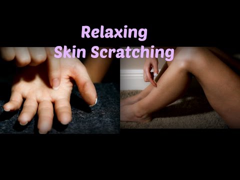 😴💤ASMR Scratching Skin With Whispering And Triggers😴💤