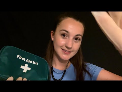 ASMR | A&E Doctor Examines You & Gives You A Dressing