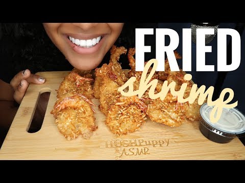 ASMR Fried Shrimp | CRUNCHY EATING SOUNDS | No Talking (LOOPED)