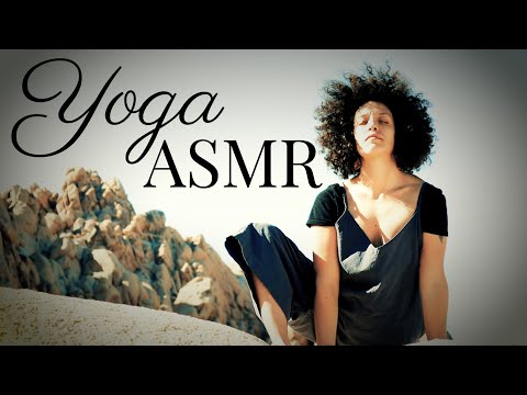 ASMR Yoga for Stress/Guided Soft Spoken Practice/Desert Yoga Session/Reiki for Stressful Times Pt 2