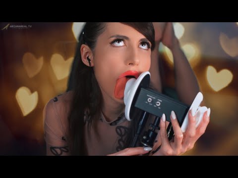 Mesmerizing￼ ASMR Ear Licking For Your RELAXATION
