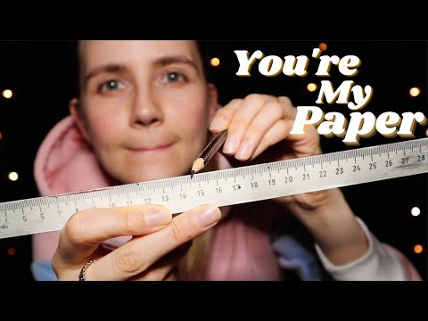 ASMR You're My Paper (Fast & Aggressive)