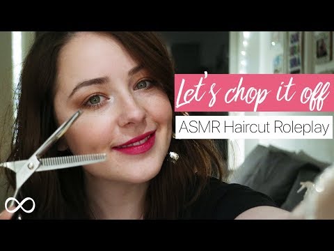 ASMR Haircut Roleplay - Whispered