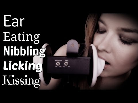 ☆★ASMR★☆ Ear Eating, Nibbling, Licking & Kissing