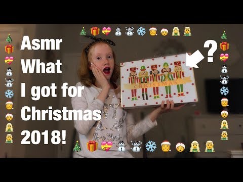 ASMR ~ What I Got For Christmas |  2018