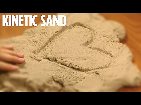 ASMR | Mesmerizing Kinetic Sand Handling (hand movement, visual triggers, no talking)