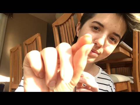ASMR Up-Close Positive & Validating Whispers w/ Hand Movements