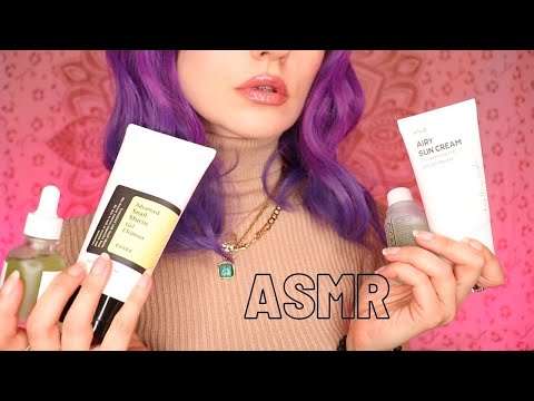 ASMR with Korean Skin Care Products 🤤 ASMR Deutsch/German ft. Yesstyle | Немецкий АСМР