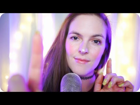 ASMR Super Slowwww Hand Movements and Trigger Words for Sleep