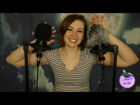 ASMR -Two at a Time| Tender Stroking|Mic Scratching