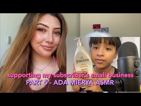 ASMR Supporting My Subscriber’s Small Business 💖 ~PART 5 Ada Mierya ASMR SPA ROLEPLAY~ | Whispered