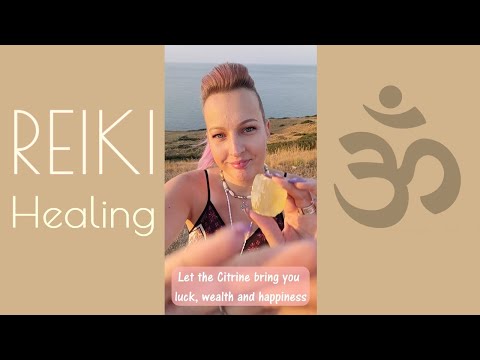 ASMR Reiki Healing for Luck 🍀 Prosperity, Abundance & Happiness #shorts