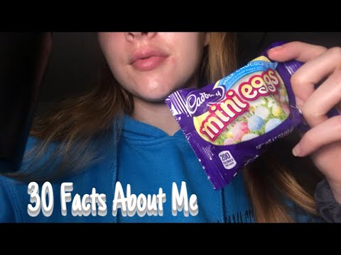 ASMR Get To Know Me While Eating Chocolate Candies || whispering, eating, crinkling etc.