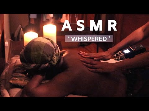 ASMR *Soft Spoken* Cozy Gentle Back Scratch and Massage