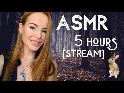 ASMR [STREAM] ❤️ 5 hour sleep relaxation 🌙 Ear Eating 👅 3Dio 🎤🎧