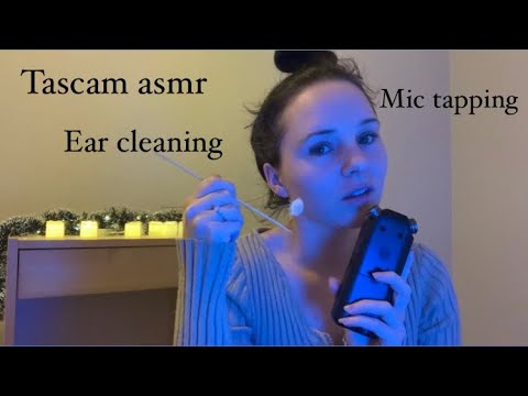 Intense Tascam ASMR (Mic Tapping, Ear Cleaning, Cupped Mouth Sounds)