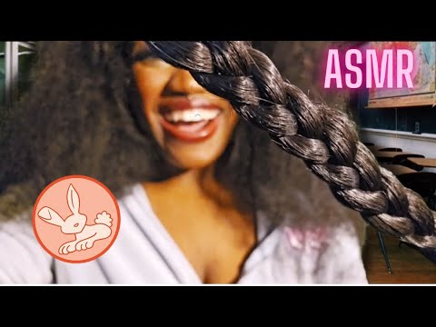 ASMR| Sasha From Bratz Plays With Your Hair In The Back Of Class 💆🏾‍♀️